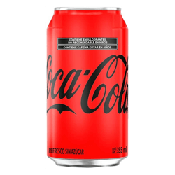 Refresco Coca Cola Sin Azucar 355 ml